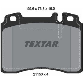 Resim Mercedes W124 Fren Balatası Ön - Textar Tex 2115305 