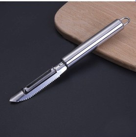 Resim İnox Paslanmaz Sebze Soyacak - Sebze Oyucu 