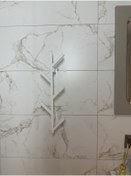 Resim lyla concept Fidan Metal Antre Çanta ,banyo Bornoz Ve Havlu Askılık (5 ASKILI- 50CM) 