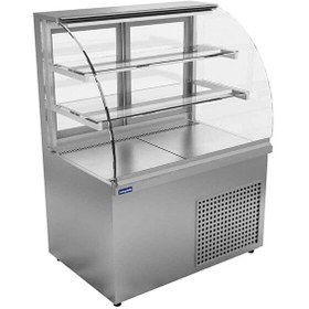 Resim Öztiryakiler Bombe Camlı Sıcak Teşhir Dolabı 290 LT 120x70x135 CM 