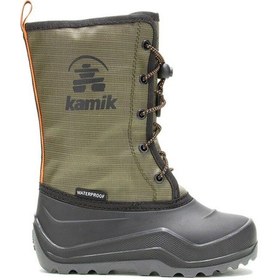 Resim Kamık Snowmate Unısex Çocuk Bot Yeşil Yeşil 