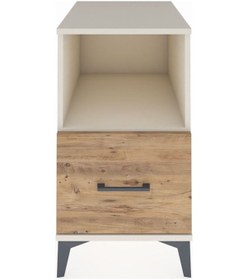 Resim Kronos Komodin Tek Raflı Tek Çekmeceli 44x59x80 Aytaşı-çam Aytaşı 