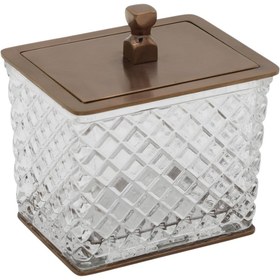 Resim Setüstü Velmara Pamukluk 8140 - PVD Rose Şeffaf Cam 