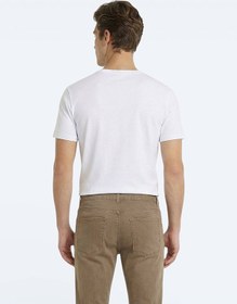 Resim Kip Beyaz 5li Düz %100 Pamuk T-shirt Çok Renkli 