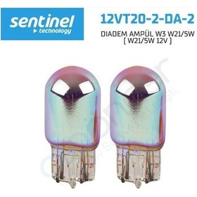 Resim T20 1016 Amber Dıadem Ampul W3 W21/5w- W21/5w 12v 