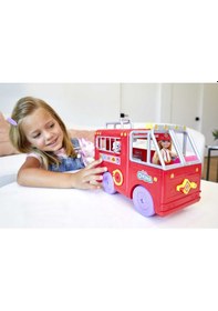 Resim Barbie Chelsea İtfaye Kamyonu HCK73 