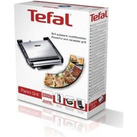 Resim Tefal GC241D38 Panini 2000 W Tost Makinesi 