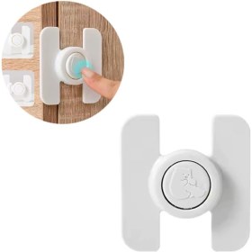 Resim Sunup Sn-28751 Düğmeli Tip Dolap Ve Çekmece Çocuk Güvenlik Kilidi-194911 