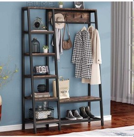 Resim Zizuva Tasarım Açık Elbise Dolabı 