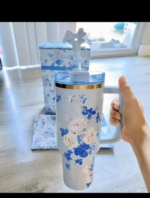 Resim ABAYS pipetli Quencher H2.0 Flowstat Paslanmaz Çelik Yalıtımlı Bardak 40 Oz 1,18 Lt Orchid 