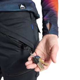 Resim Burton Gloria Stretch Pants Kadın Siyah Snowboard Pantolonu 