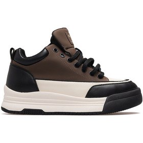 Resim Guja Kadın Deri Sneaker Bot 25k 25k301-1 Z Kahve Kahve 