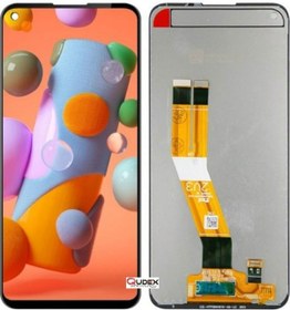 Resim Samsung Galaxy Uyumlu M11 Sm-m115f Lcd Ekran Dokunmatik Qr 