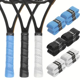 Resim X-ace 12 adet Tenis Overgrip, Tenis Raketi Yapışkan Kavrama Bandı, Squash, Badminton ve Rakket Topu İçin Salatalık Raketi Koruyucu Bandı 