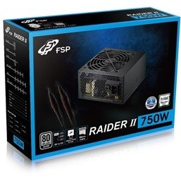 Resim FSP 750W 80+ Silver Güç kaynağı RA2-750 Raider II 