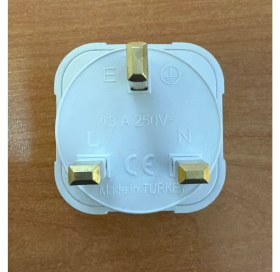 Resim Far Ingiliz Fiş Girişli Ingiliz Adaptör 