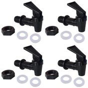 Resim Parça Yedek Soğutucu Musluk Su Şişesi Sürahi, Dispenser Musluk Seti, Tekrar Kullanılabilir Musluk Musluğu Su 