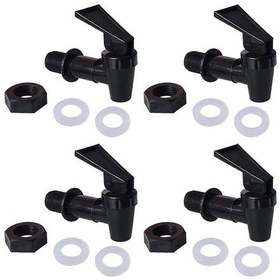 Resim Parça Yedek Soğutucu Musluk Su Şişesi Sürahi, Dispenser Musluk Seti, Tekrar Kullanılabilir Musluk Musluğu Su 