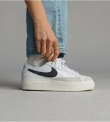 Resim Nike Blazer Low Platform Kadın Beyaz Sneaker TRENDYPLUSS 