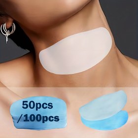 Resim 50/100 adet Yeni Dış Mekan Kamp Seyahat Otel Ev Boyun Maskesi Kağıdı, Islak Koşullar İçin Anında Çözünen Yüz Bandı, Yüz Maskesi, Yüz Maskelenme 