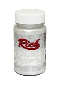 Resim Rich Multi Surface Titanium Metalik Boya 90 Cc. 2500 Inci 