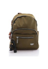 Resim Ççs 17556 Kadın Sırt Çantası Camel-yeşil Camel - Yeşil 