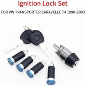 Resim Vw Caravelle T4 1990-2003 Taşıyıcı Kontak Anahtarı Ve Kapı Kilidi Varil Seti Ve 2 Tuşları İçin 