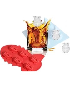 Resim MegaSepet Bomba Şeklinde Silikon Buzluk 