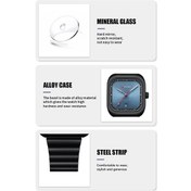 Resim Sones Skmeı 1790 Üçlü Yuvarlak Led Çift Zaman Dijital Ekranlı Aydınlatmalı Elektronik Erkek Saati Gümüş Beyaz 