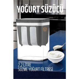 Resim Turk Yoğurt Süzücü Süzme Yoğurt Filtresi Yoğurt Süzgeci Nemere 