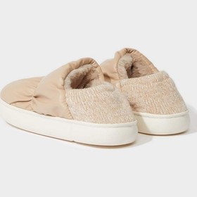 Resim Defacto Kadın Düz Taban Panduf F1617ax25wnbg26 Bej-bg26 