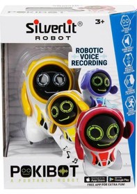 Resim Sıl/88042 Silverlit Yapay Zekalı Pokibot Robot 