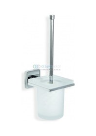 Resim Montajlı Klozet Fırçası Parlak Krom 