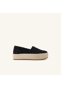 Resim 10023046 Black Espadril Kadın 10023045 1002304 Toms Valencıa Floral Crochet 