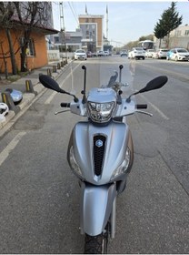 Resim Motocam Piaggio Medley S 150 Ön Cam 2021-2025 Model 54cm Şeffaf Renkli Aparatsız Gönderilir 