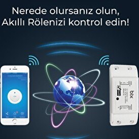 Resim Bix SC-01 Uzaktan Kontrol Ve Zaman Ayarlı Akıllı Priz 