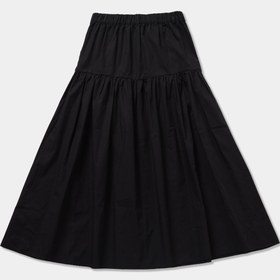 Resim Colin's Maxi Length Düz Kadın Siyah Etek 