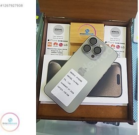 Resim Apple iPhone 15 Pro İkinci El TR | 128 GB | Natürel Titanyum 
