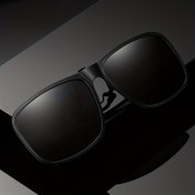 Resim TR Flip-Flap ve Anti-Glare Polarize Moda Gözlük - Şık Siyah Tam Çerçeve, Erkekler & Kadınlar için Dar Kesim (<131mm), Kılıf Dahil - Sürüş, Partiler ve Günlük Kullanım İçin İdeal, Yüksek Kaliteli Lensler, Stil Sahipleri 