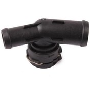 Resim Plastech P12746 Su Flansı Hızlı Kavrama Sag Arteon Caddy Golf Vıı Jetta Passat Polo T-roc Tıguan A1 A3 Arona Ibıza Leon 