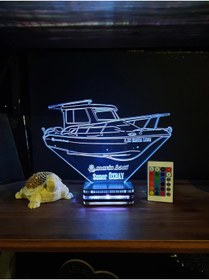 Resim Lamp Marin Boat, Boat, Fishing, Custom Boat Design, Personalized Boat Accessories 