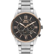 Resim Slazenger SL.09.1919.2.03 Erkek Kol Saati – 46 mm Kasa, Çelik Kordon, Mineral Cam 