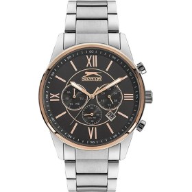 Resim Slazenger SL.09.1919.2.03 Erkek Kol Saati – 46 mm Kasa, Çelik Kordon, Mineral Cam 