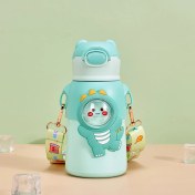 Resim Linrim Yalıtımlı Kupa Boynuzlu Pipetli Kupa (Yurt Dışından) 