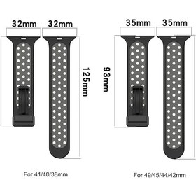 Resim Sones iOS Uyumlu Watch 8 İçin 45mm Manyetik Tokalı Silikon Watch Band 