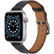Resim B Style Deri Saat Bandı Seri Serisi 9 & 8 Ve 7 41mm / Se 3 & Se 2 & 6 & Se & 4 40mm / 3 & 2 & 1 38mm 