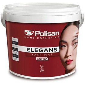 Resim Polisan Elegans Extra Yarı Mat Beyaz Kum - 2,5 L 