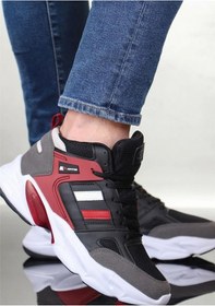 Resim M.p. 231-1014 Gr 36-39 Siyah-bordo Anorak Basketbol Ayakkabı Siyah 