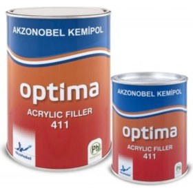 Resim EC Shop Akzo Nobel Optima Akrilik Astar 411 3,75 L 6,5 kg 