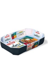 Resim Pyrex 295b004/7145 Dikdörtgen Fırın Kabı 33 X 22 X 7 Cm Gri 